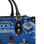 Let These Locs Do The Talking - Personalized Leather Handbag Stb192