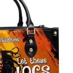 Let These Locs Do The Talking - Personalized Leather Handbag