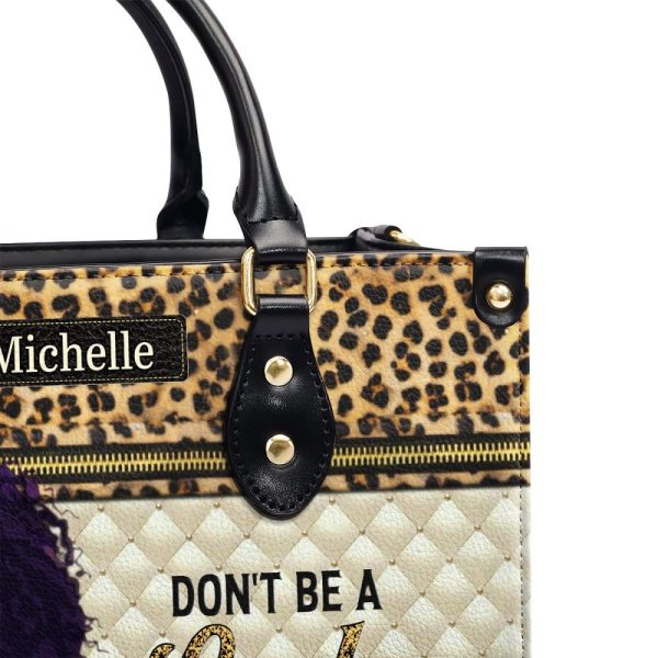 Be A Legend - Personalized Leather Handbag