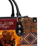 Melanin Magic - Personalized Leather Handbag Mb06