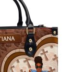 I Can Do All Things Through Christ Who Strengthens Me - Personalized Leather Handbag Sblhbha40