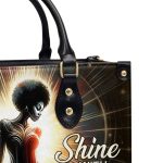Slay And Shine - Personalized Leather Handbag Sb306