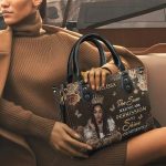 The Sun Does Not Ask Permission To Shine - Personalized Leather Handbag