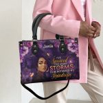 I'Ve Survived Too Many Storms - Personalized Leather Handbag