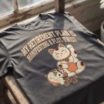 My Retirement Plan Plot Twist T-Shirt - Sarcastic Financial Humor Graphic Tee for Millennials & Gen Z