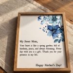Set of 5, Mothers Day Print, Emotional Poster for Mom, Mother’s Day Gift, Flower Bouquet, Floral Mothers Day, Gift Printable,Meaningful Gift