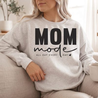 Mom Mode All Day Every Day, Mom life, Mothers day gift, mom shirt, mom mode, Mot — lifestyle scene