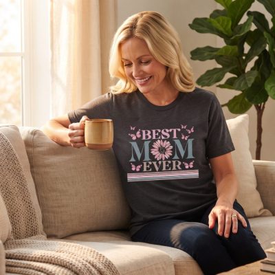 Happy Mothers Day Shirt, Best Mom Ever Shirt, Mom Gift, Mothers Day Shirt, Mothe — lifestyle scene