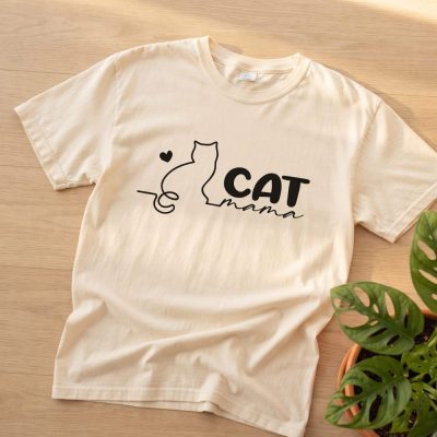 Cat Mama Shirt, Cat Mom Shirt, Cat Shirt for Cat Mom, Cat Lover, Mothers Day Gift For Cat Mom, Cat Lover Gift, Cat Shirt, Mom Shirt