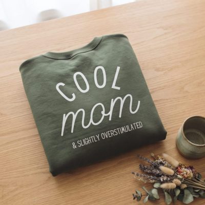 custom mom sweatshirt fun mom gift new mom sweater for mothers day gift oversized fit crewneck hoodie womens crewneck mom hoodie funny gift