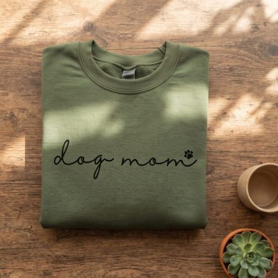 Dog Mom Sweatshirts - Custom Dog Mom Shirt - Dog Mom Shirts - Womens Sweatshirts - Dog Mom Tshirt - Dog Mom Gift - Dog Mom Tee