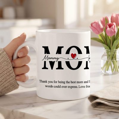 Personalized Mom Mug, Gift for Mom, Mothers Day Mug, I love you Mom, Family Personalized Custom Coffee Mug, Gift for Mom, Mothers Day Gift