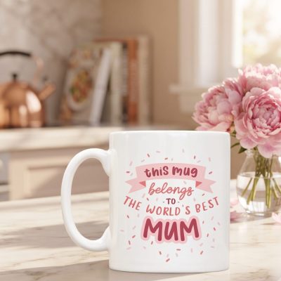 Best Mum Mug, mother gift, gift for her, mummy grandma gift for mom, pink mothers day present, wife for sister, birthday gift, gift, mg044