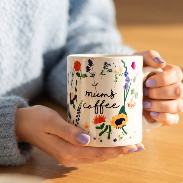 Personalised Botanical Floral Mug For Mum - Personalized Mug - Gift For Mum - Mug For Mum - Floral Mug - Mug With Name - Mothers Day Gift