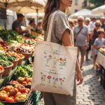 First Mom Now Grandma Tote Bag, Gift For Grandma, Mothers Day Gift, Nana Gift, Personalized Floral Tote Mom Gift, Gift for Nana
