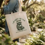 I Am Normal And Calm Funny Tote Bag, Retro Meme Tote, Weird Crazy Design, Cute Quirky Gift, Tote Bag, Funny Gift Idea, Gifts For Her