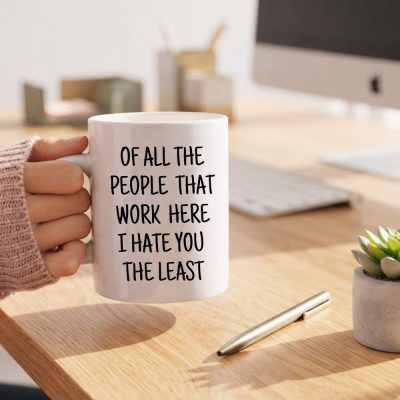 Work Mug, Coworker Gift Funny, Snarky Office Mug, Funny Mugs For Work