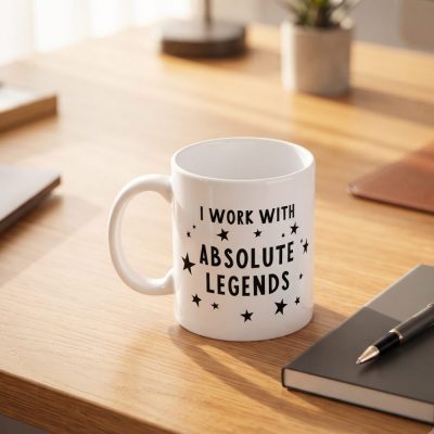 Gifts For Colleagues, I Work With Absolute Legends Mug, Funny Work Gifts