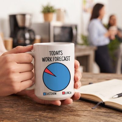 Co-Worker Mug, Work Mug, Shit Show Mug, Snarky Office Humor Coworker Funny Gift — lifestyle scene