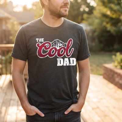 The Cool Dad Shirt, Dad The Legend Shirt, Best Dad Ever Shirt, Fathers Day Shirt — lifestyle scene