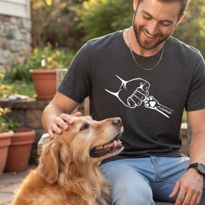 Dog Dad Gift For Dog Lover, Dog Dad Shirt For Fathers Day Gift For Men, Dog Dad — lifestyle scene