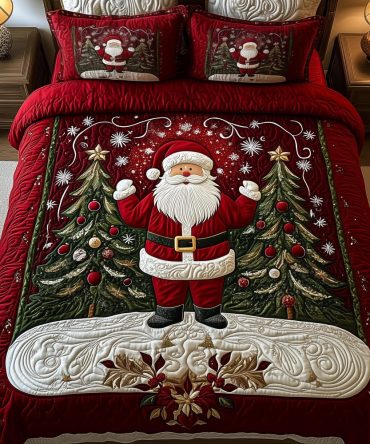 Alpine Glow 3-Piece Quilted Bedding Set