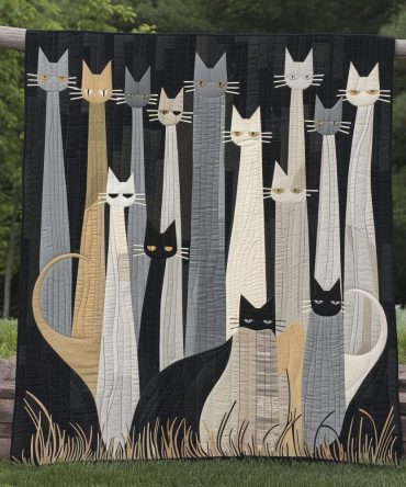 Catnap Comforts Quilted Blanket