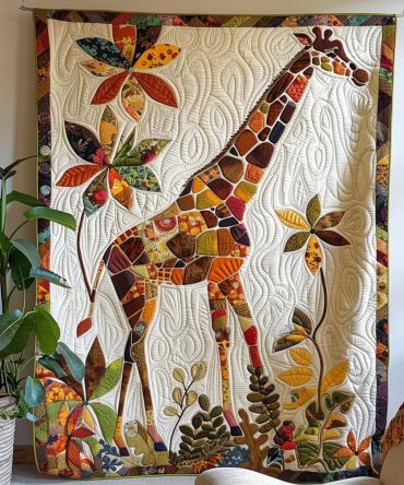African Adventure Quilted Blanket