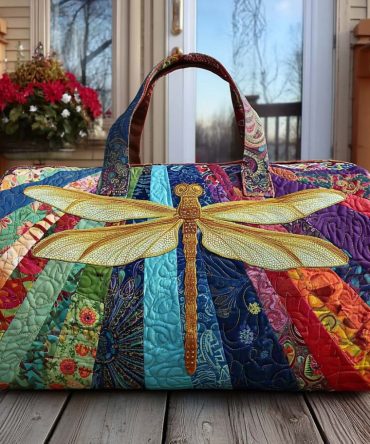 Airborne Bloom Quilted Duffle Bag – Floral Quilted Weekender Travel & Carry-On Overnight Gym Bag