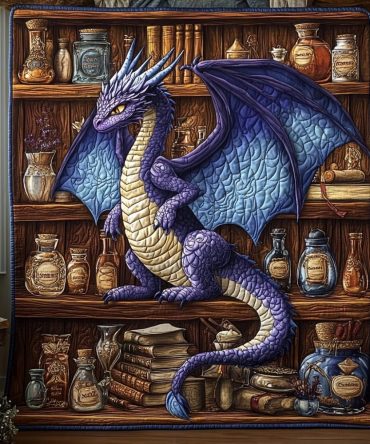 Alchemy Dragonet Quilted Blanket
