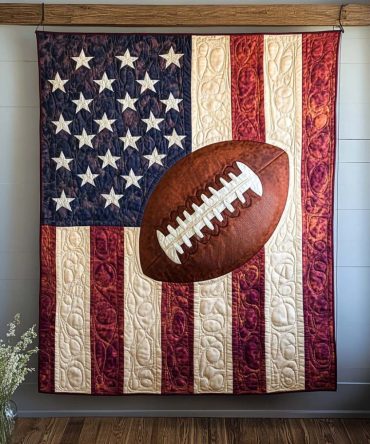 All-Star Gridiron Quilted Blanket