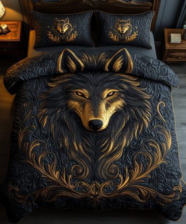 Alpha Spirit 3-Piece Quilted Bedding Set