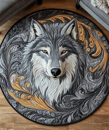 Alpha Trail Quilted Round Mat