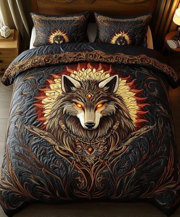 Alpha Trails 3-Piece Quilted Bedding Set