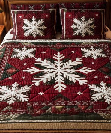 Alpine Charm 3-Piece Quilted Bedding Set