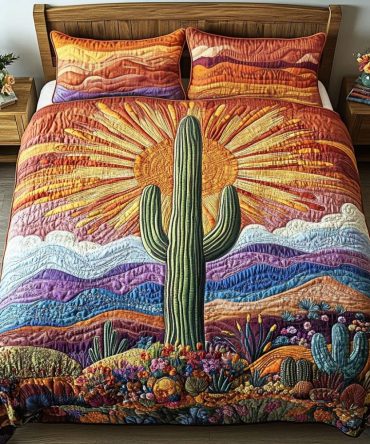 Arizona Vibes 3-Piece Quilted Bedding Set