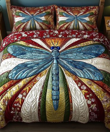 Aurora Flyer 3-Piece Quilted Bedding Set