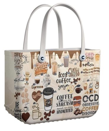 Coffee Lover'S Tote Bag - Stylish Design For Everyday Use - Perfect Gift For Caffeine Enthusiasts