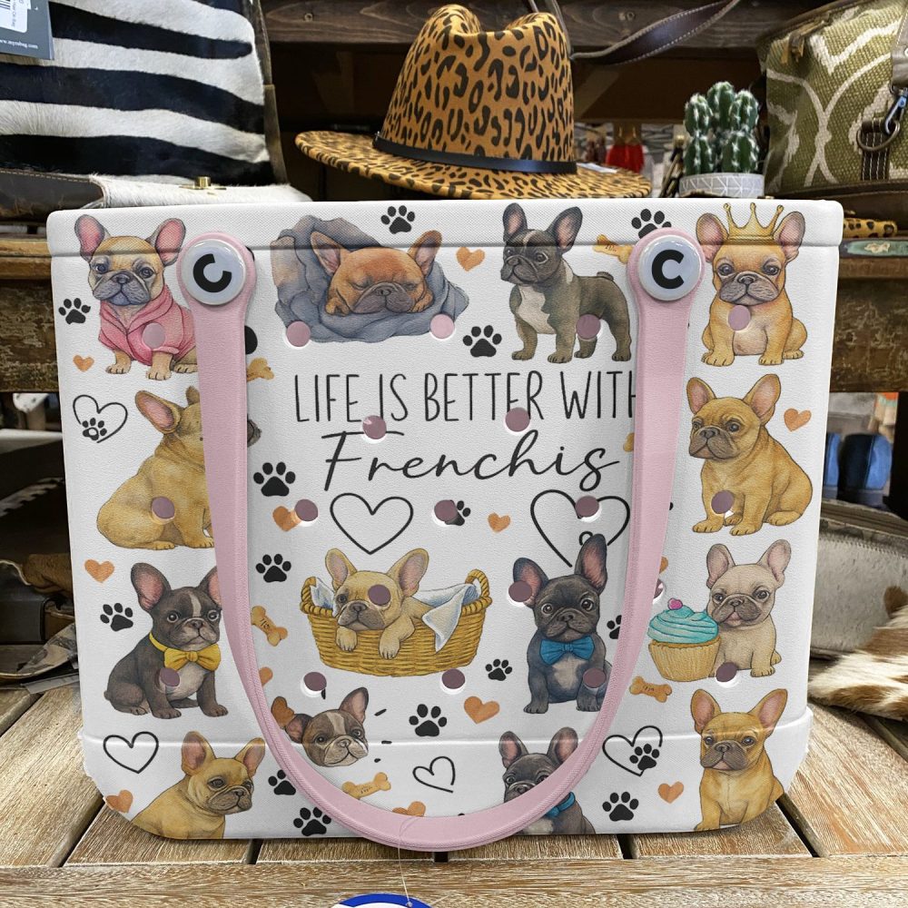 French Bulldog Tote Bag - Cute & Stylish Dog Lover'S Accessory For Everyday Use - Image 5