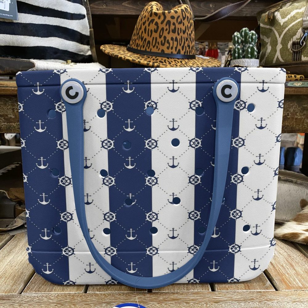 Nautical Tote Bag - Durable, Stylish Anchor Design For Beach & Everyday Use - Image 6