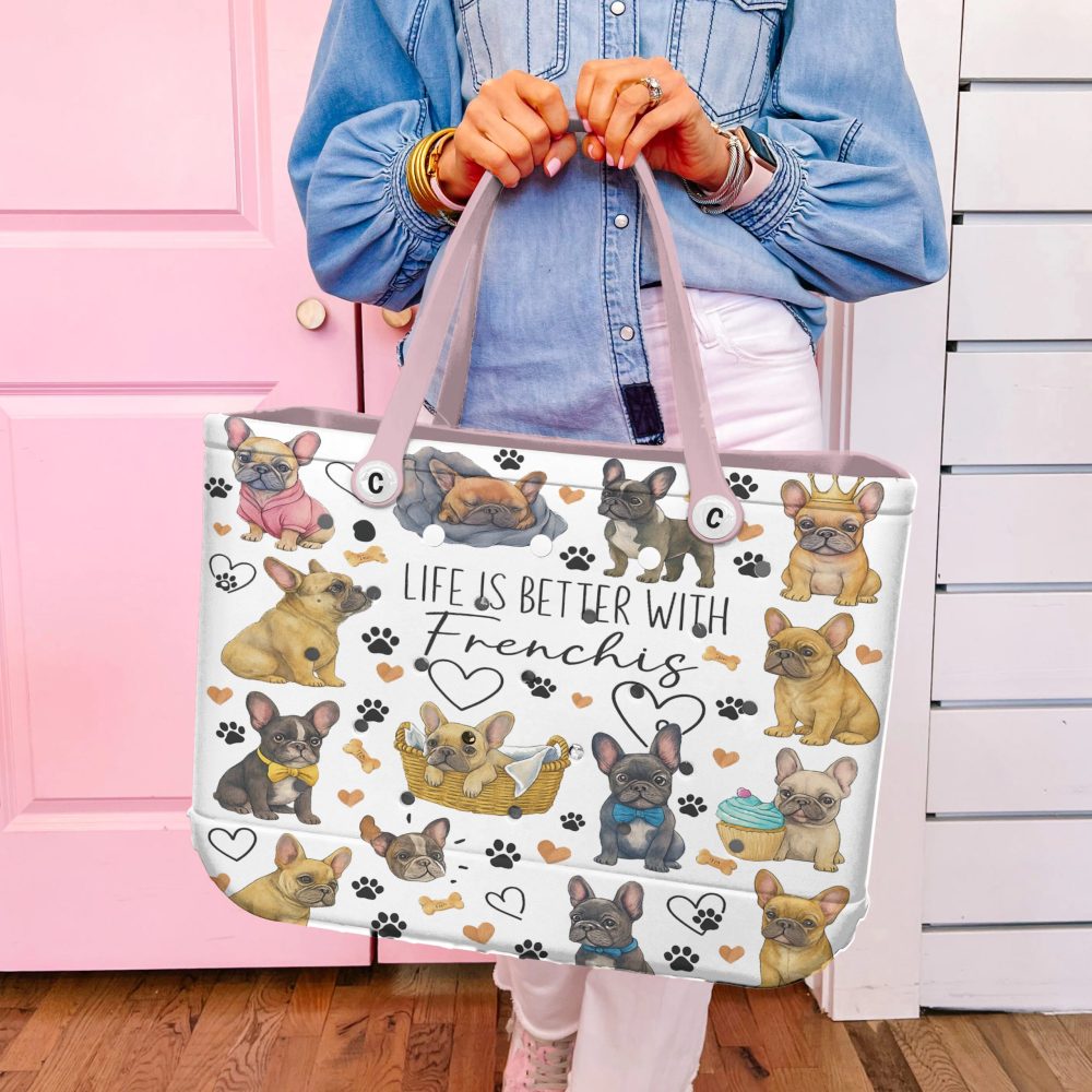 French Bulldog Tote Bag - Cute & Stylish Dog Lover'S Accessory For Everyday Use - Image 3