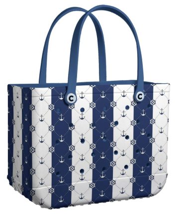 Nautical Tote Bag - Durable, Stylish Anchor Design For Beach & Everyday Use
