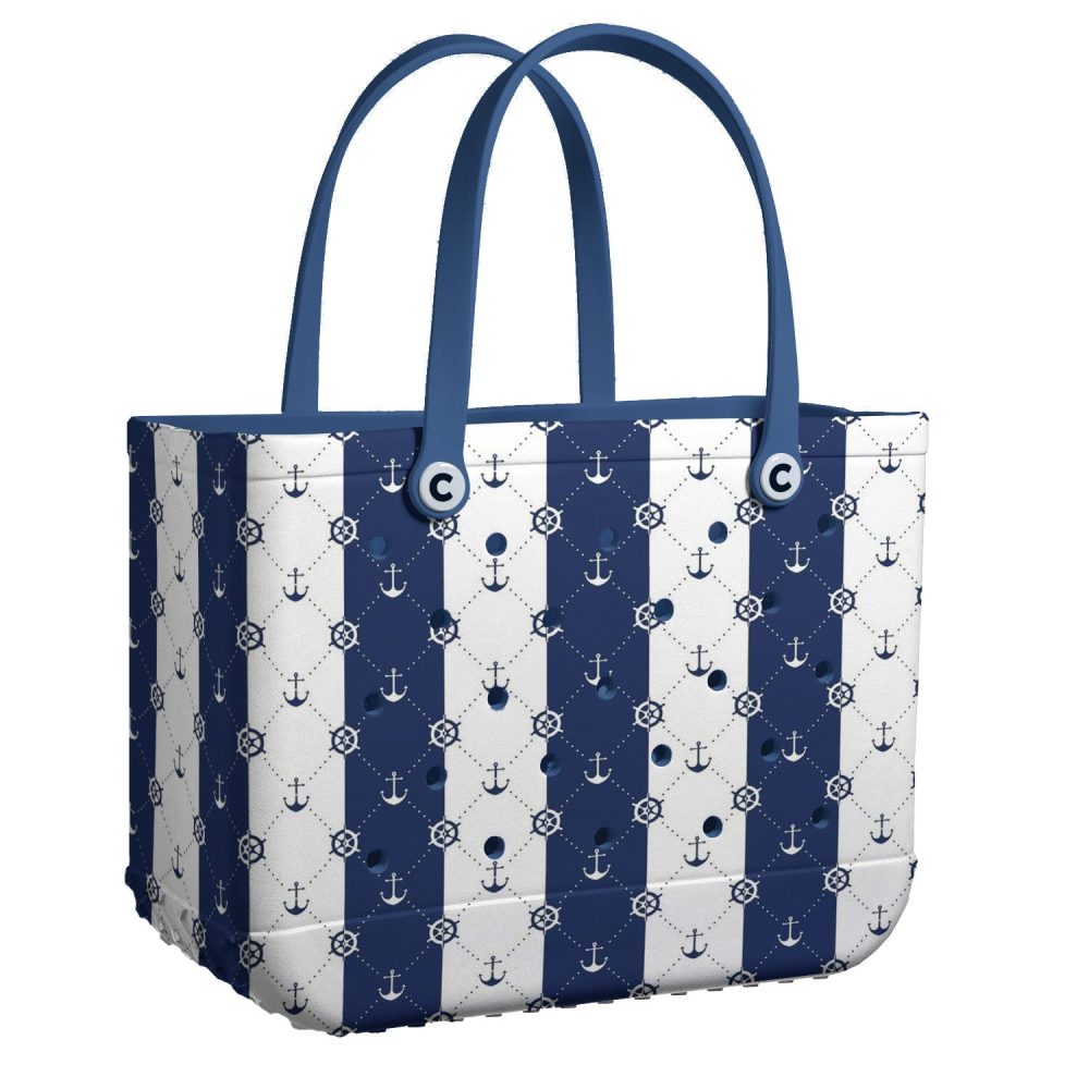 Nautical Tote Bag - Durable, Stylish Anchor Design For Beach & Everyday Use