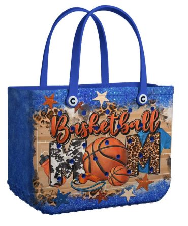 Bucket Tote Bag, Limited Edition Bogg Bag, Beach Bag Basketball Mom