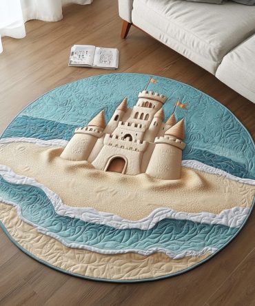 Beach Haven Quilted Round Mat