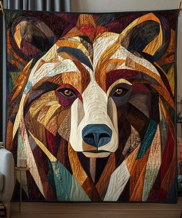 Bear Brave Quilted Blanket