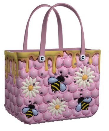 Bucket Tote Bag, Limited Edition Bogg Bag, Beach Bag Sweet Nectar