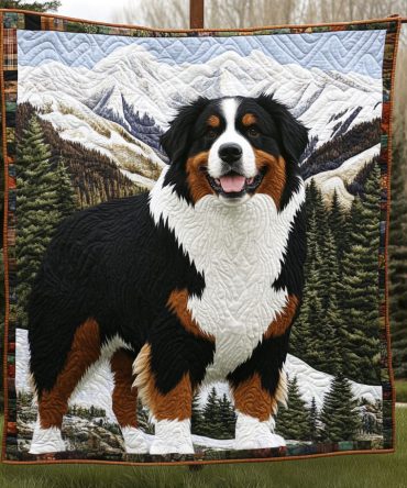 Bernese Journey Quilted Blanket