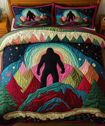 Bigfoot Spirit 3-Piece Quilted Bedding Set