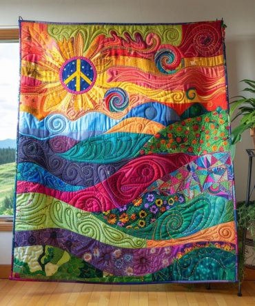 Blissful Sun Vista Quilted Blanket
